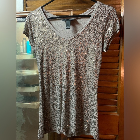 INC 2 piece set size XS taupe color GUC - Picture 3 of 14